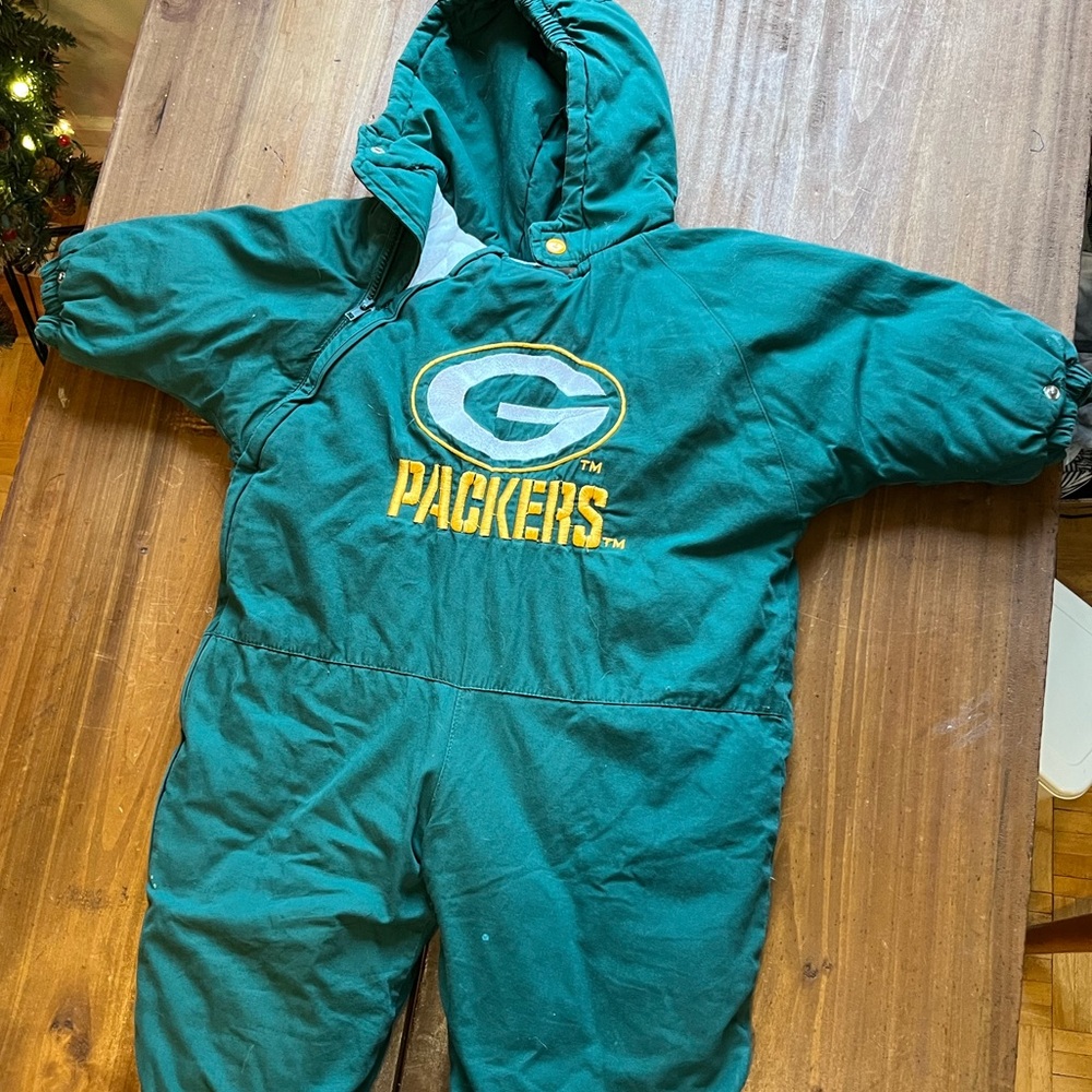 24Month - 2T Vintage Green Packers Winter Suit